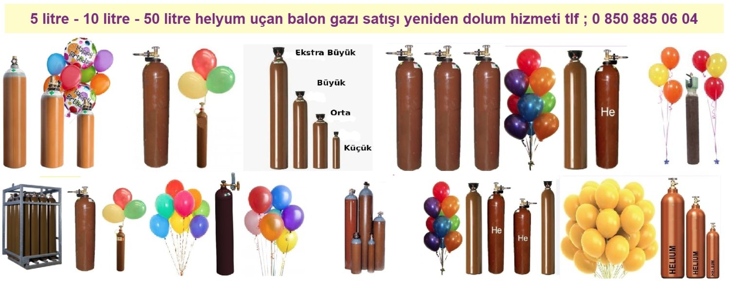 Helyum Tüpü & Gaz Dolumu | Uçan Balon Gazı Satışı